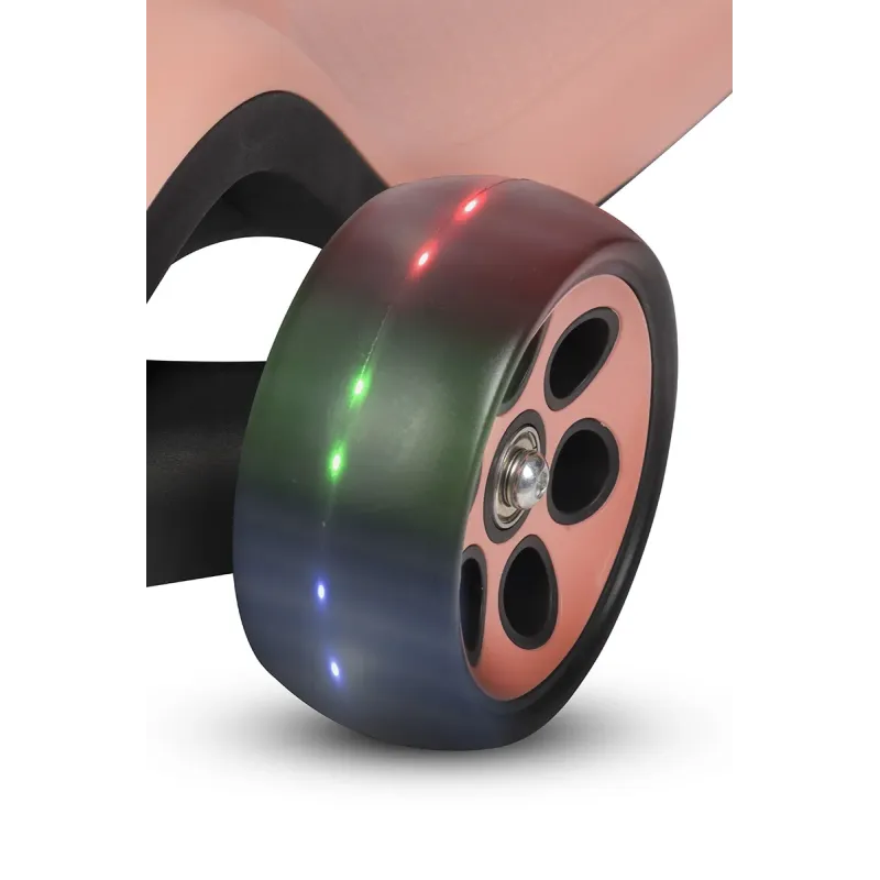 LED 3 Wheel Scooter Yellow/Black - Best scooters here!