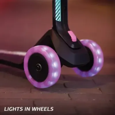 Tõukeratas Nexo lime led tuled all