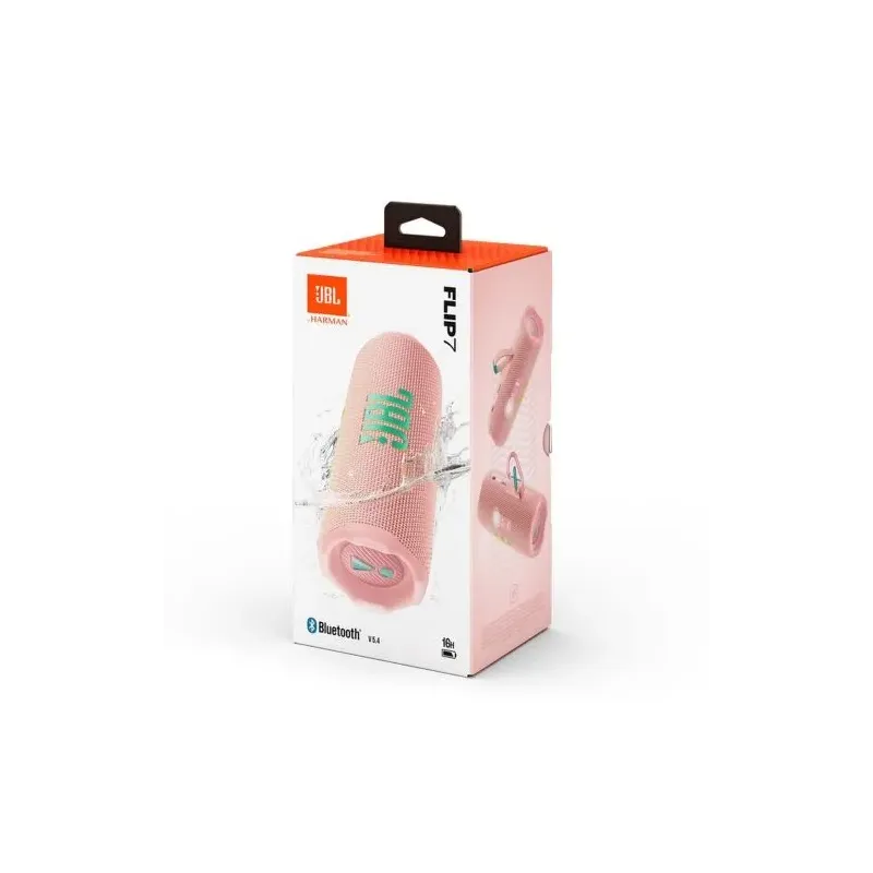 JBL Flip 7 Bluetooth Wireless Speaker Pink EU