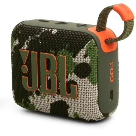 JBL Go 4 Bluetooth Wireless Speaker Squad EU
