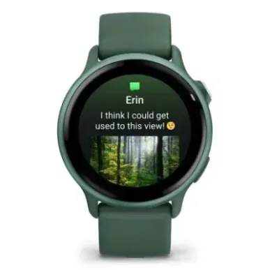 Garmin vívoactive 6 3.05 cm (1.2") AMOLED 42 mm Digital 390 x 390 pixels Touchscreen Green Wi-Fi GPS (satellite)