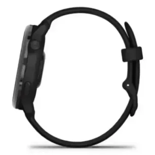 Garmin vívoactive 6 3.05 cm (1.2") AMOLED 42 mm Digital 390 x 390 pixels Touchscreen Black Wi-Fi GPS (satellite)