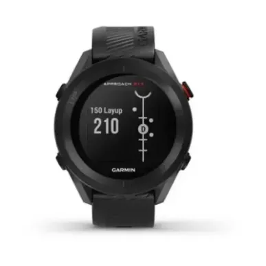 Garmin Approach S12 MIP 43 mm Digital 175 x 175 pixels Touchscreen Black GPS (satellite)