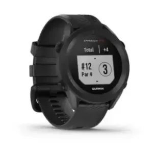 Garmin Approach S12 MIP 43 mm Digital 175 x 175 pixels Touchscreen Black GPS (satellite)