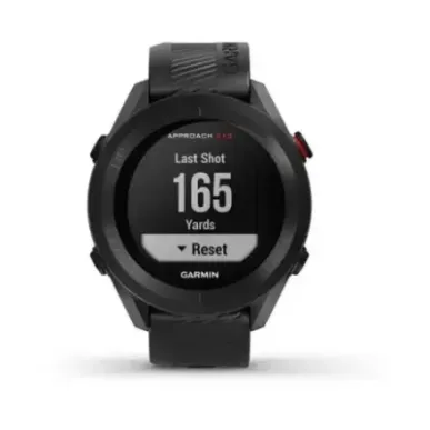 Garmin Approach S12 MIP 43 mm Digital 175 x 175 pixels Touchscreen Black GPS (satellite)
