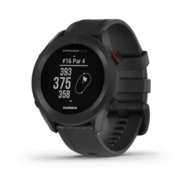 Garmin Approach S12 MIP 43 mm Digital 175 x 175 pixels Touchscreen Black GPS (satellite)