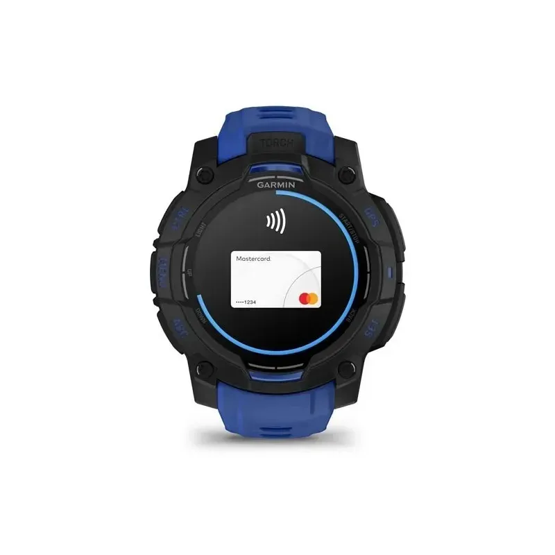 Garmin Instinct 3 3.05 cm (1.2") AMOLED 45 mm Digital 390 x 390 pixels Black GPS (satellite)
