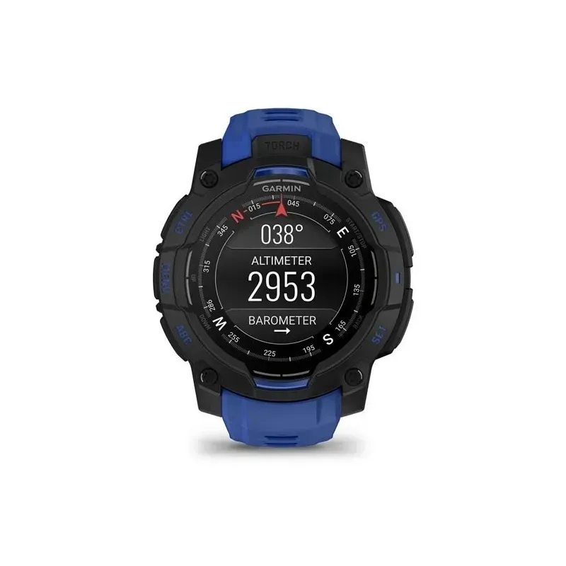 Garmin Instinct 3 3.05 cm (1.2") AMOLED 45 mm Digital 390 x 390 pixels Black GPS (satellite)