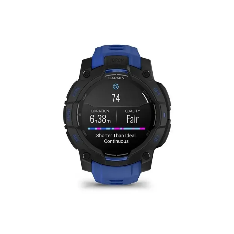 Garmin Instinct 3 3.05 cm (1.2") AMOLED 45 mm Digital 390 x 390 pixels Black GPS (satellite)