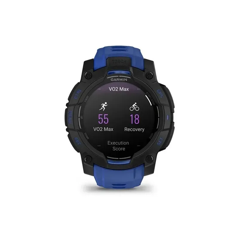 Garmin Instinct 3 3.05 cm (1.2") AMOLED 45 mm Digital 390 x 390 pixels Black GPS (satellite)