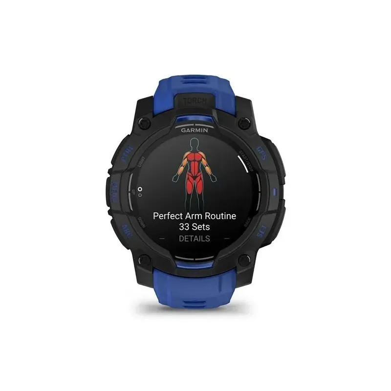Garmin Instinct 3 3.05 cm (1.2") AMOLED 45 mm Digital 390 x 390 pixels Black GPS (satellite)