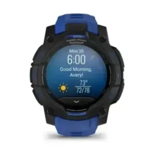 Garmin Instinct 3 3.05 cm (1.2") AMOLED 45 mm Digital 390 x 390 pixels Black GPS (satellite)