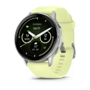 Garmin Venu 010-03014-02 smartwatch / sport watch 3.56 cm (1.4") AMOLED 45 mm Digital 454 x 454 pixels Touchscreen