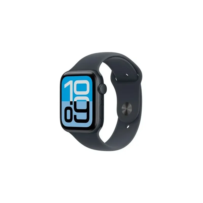 Apple Watch SE 3 (2025) GPS 44mm Midnight Alu Case, Midnight Sport Strap S/M EU MEHN4