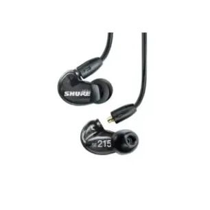 Shure AONIC 215 - in-ear headphones with single transducer and 3.5mm cable (black)