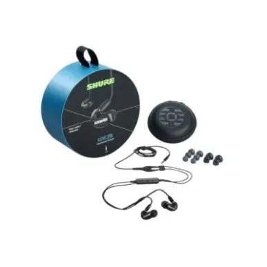 Shure AONIC 215 - in-ear headphones with single transducer and 3.5mm cable (black)