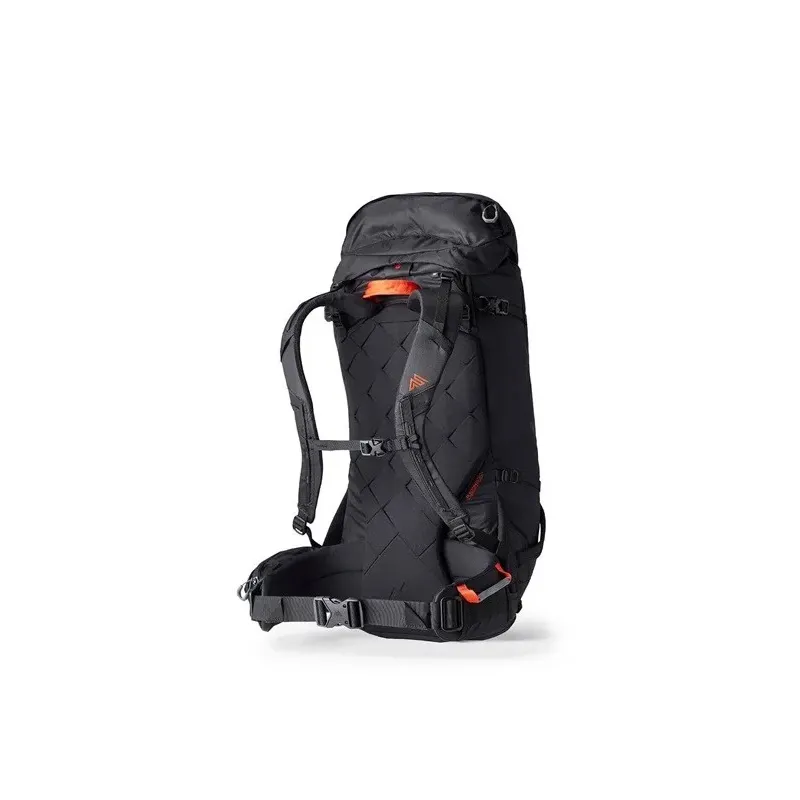 Gregory Alpinisto 50 mountain backpack - LAVA BLACK (M)