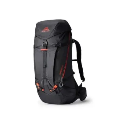 Gregory Alpinisto 50 mountain backpack - LAVA BLACK (M)