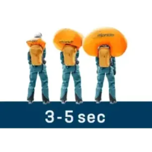 Deuter Alproof Lite 20 SL cinnamon/black - avalanche rucksack