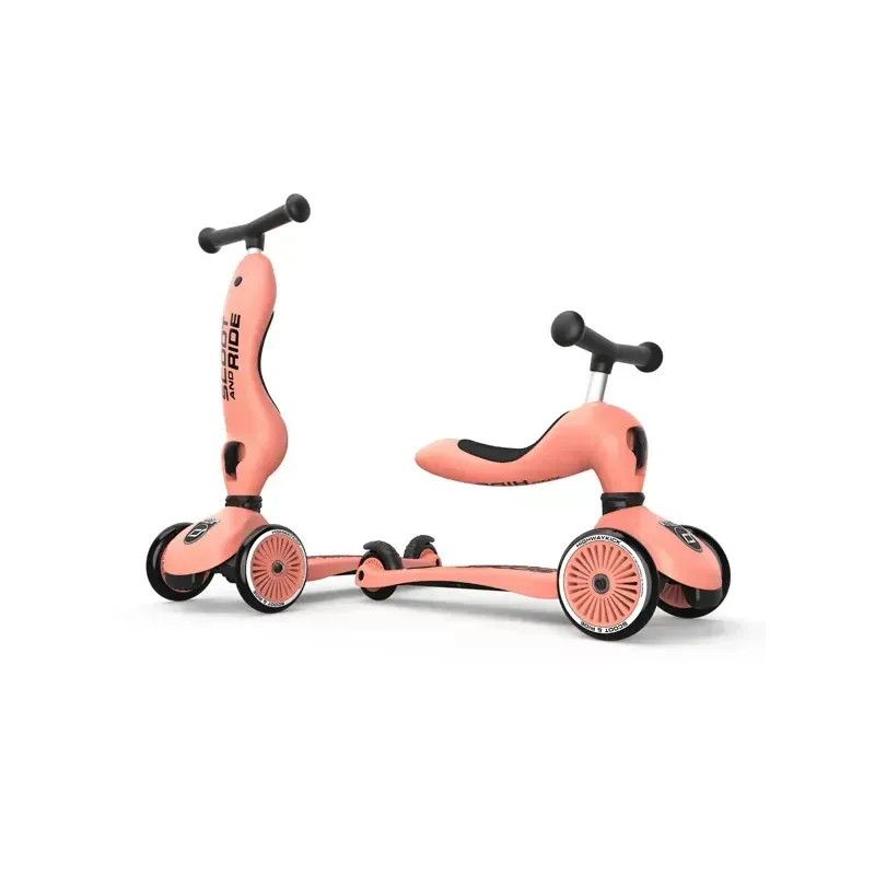 2-in-1 3-Wheel Scooter Scoot And Ride Highwaykick 1 - In Stock!