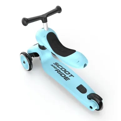 2-in-1 3-Wheel Scooter Scoot And Ride Highwaykick 1 - In Stock!