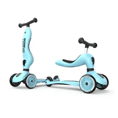 2-in-1 3-Wheel Scooter Scoot And Ride Highwaykick 1 - In Stock!
