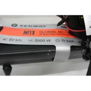 SALE OUT. Ninebot by Segway eKickScooter MAX G3 E Segway MAX G3 E eKickScooter 2000 W Up to 25 km/h 11 " |