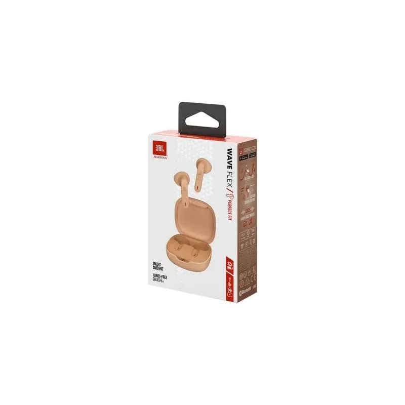 JBL Wave Flex TWS Bluetooth Wireless In-Ear Earbuds Beige EU