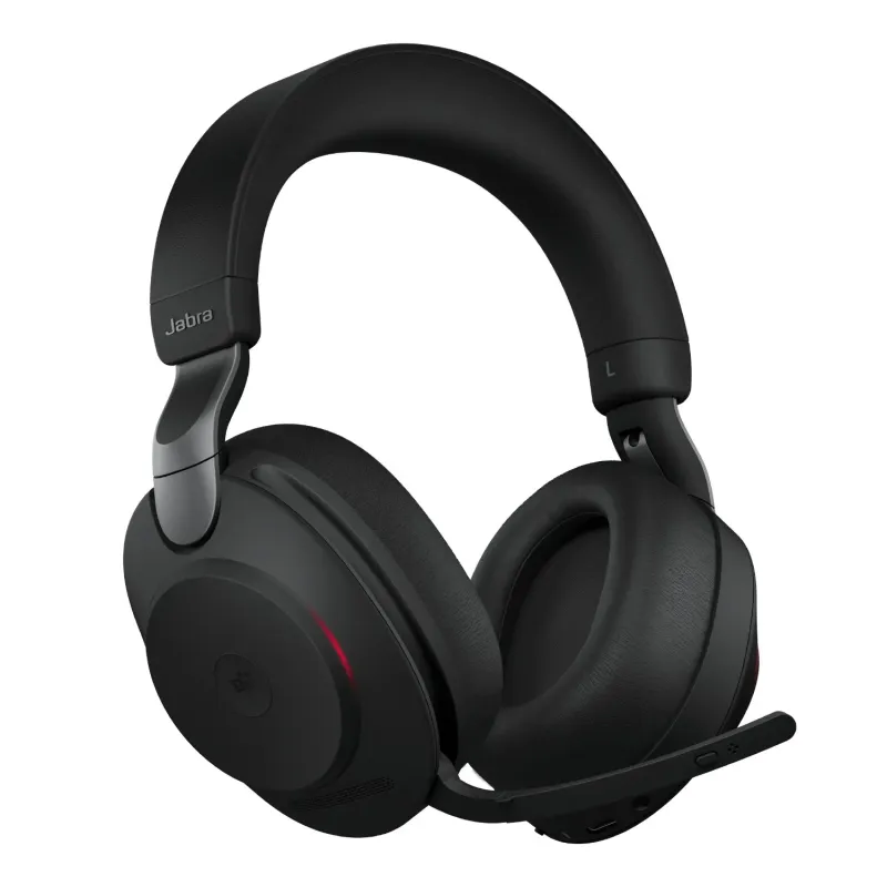 Jabra Evolve2 85 MS + Ladestation + Link 380a Black