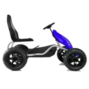 Pedal Gokart B012 Inflatable Wheels Blue