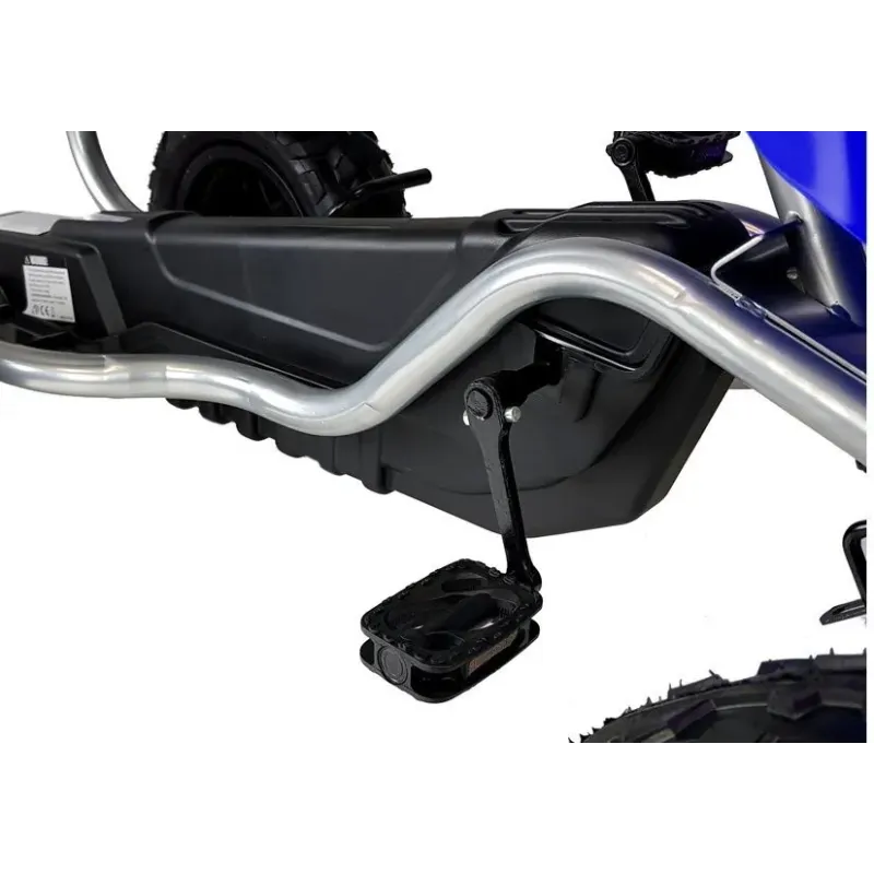 Pedal Gokart B012 Inflatable Wheels Blue