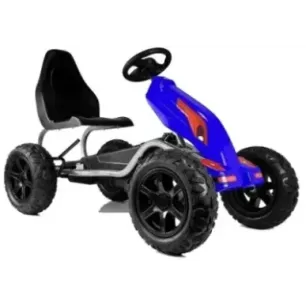 Pedal Gokart B012 Inflatable Wheels Blue