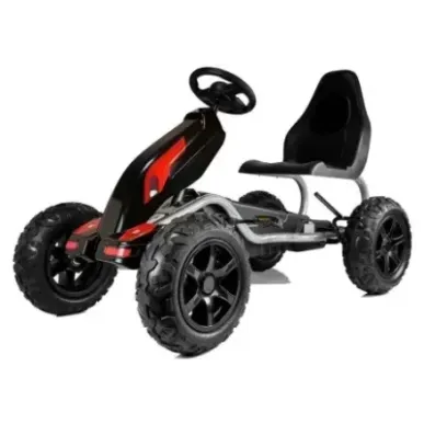 Gokart B012 Inflatable Tires Black