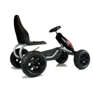 Gokart B012 Inflatable Tires Black