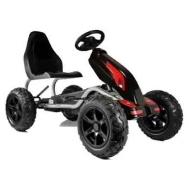 Gokart B012 Inflatable Tires Black
