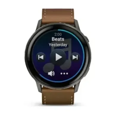 Garmin Venu 4 3.56 cm (1.4") AMOLED 45 mm Digital 454 x 454 pixels Touchscreen Black Wi-Fi GPS (satellite)