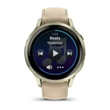 Garmin Venu 4 3.05 cm (1.2") AMOLED 41 mm Digital 390 x 390 pixels Touchscreen Gold Wi-Fi GPS (satellite)