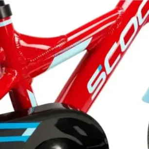 Children's bicycle S´COOL XXlite, 12" red/light blue