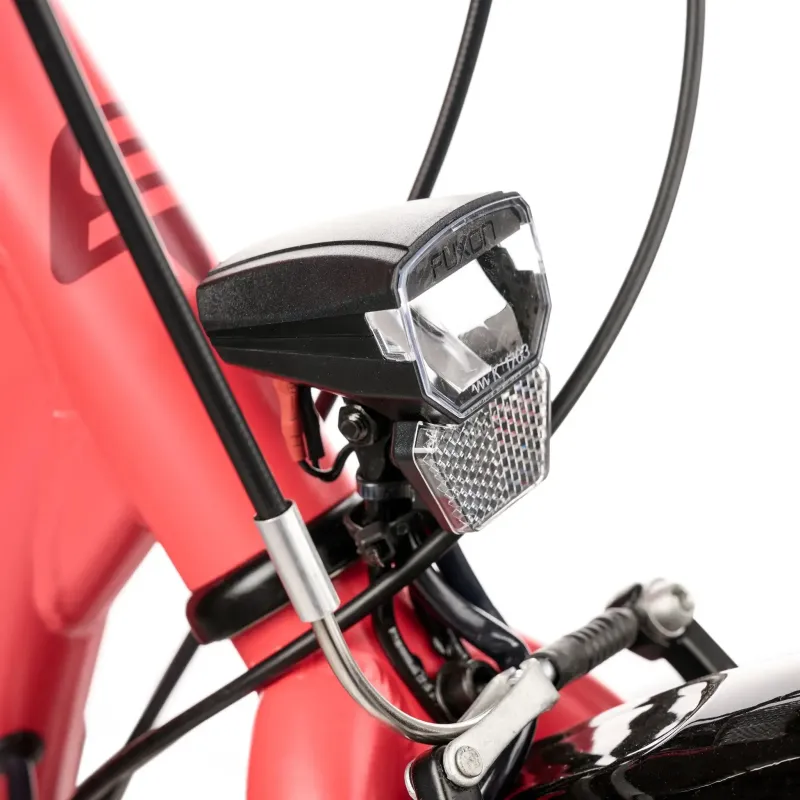 Youth bike S´COOL Wave Steel LTD, 26" coral/red