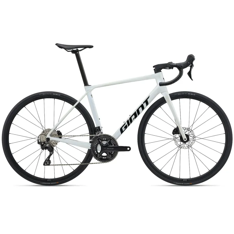Road bike GIANT TCR Advanced 2 PC (2025) Illusion White (M/L)