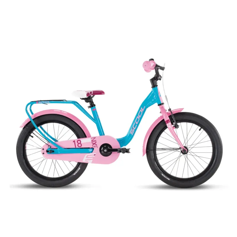 Children's bicycle S'COOL niXe 18" Ocean/Pink