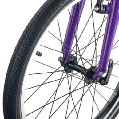 Ultralight children's bike ACADEMY Grade 4 Belt, 20" Purple