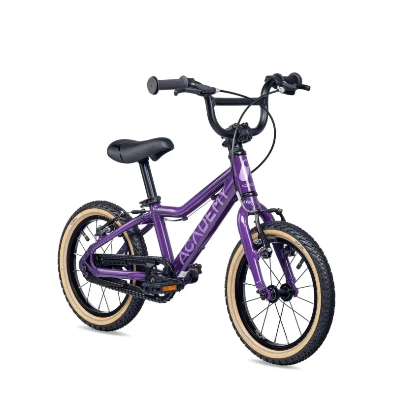 Ultralight children's bike ACADEMY Grade 2, 14" Purple