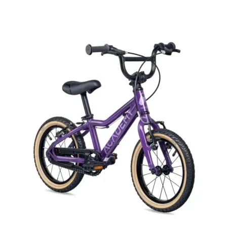 Ultralight children's bike ACADEMY Grade 2, 14" Purple