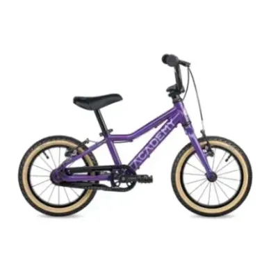 Ultralight children's bike ACADEMY Grade 2, 14" Purple