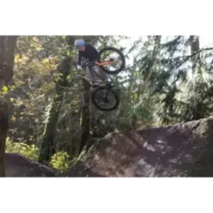 Children's bicycle GIANT STP 24 (2026) Black Chrome