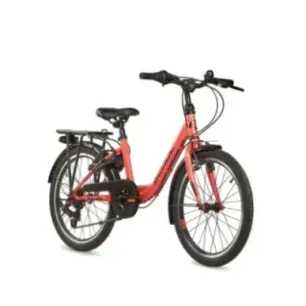 Children's bicycle S'COOL chiX, 20" Coral/Dark Red
