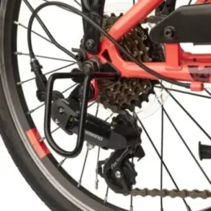 Children's bicycle S'COOL chiX, 20" Coral/Dark Red