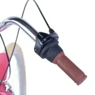 Children's bicycle S'COOL chiX Classic, 24" Berry/Beige