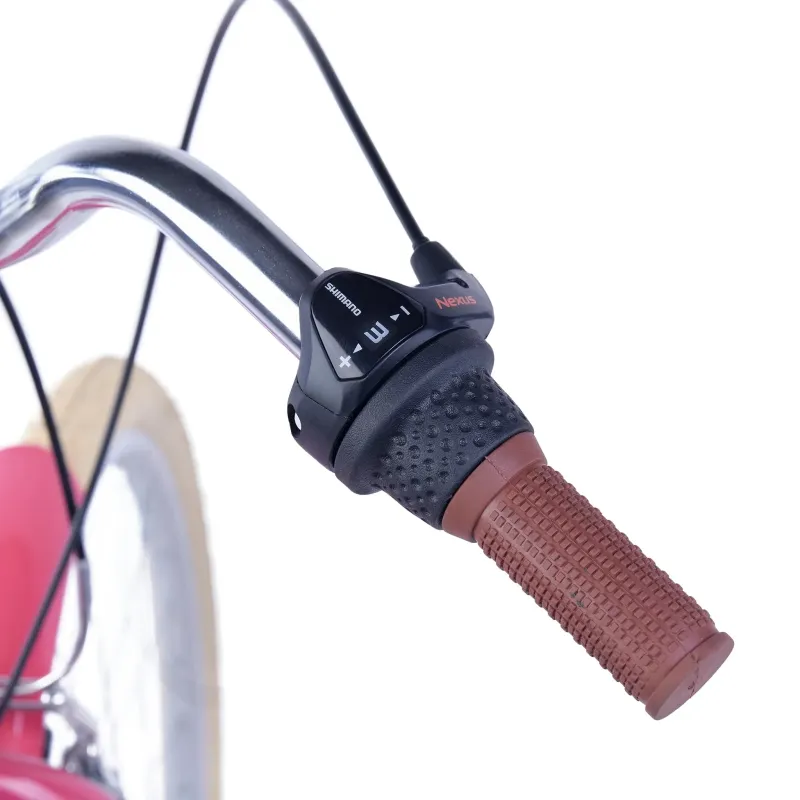 Children's bicycle S'COOL chiX Classic, 24" Berry/Beige